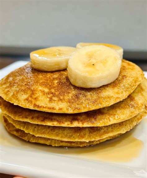 Pancakes De Banana Con Avena Desayuno Sin Gluten Y Fácil De Preparar