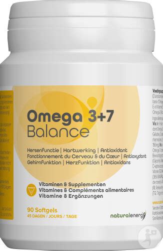 Natural Energy Omega 37 Balance 90 Gélules Newpharma