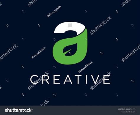 Letter Green Logo Design Template Stock Vector (Royalty Free) 2190791275 | Shutterstock