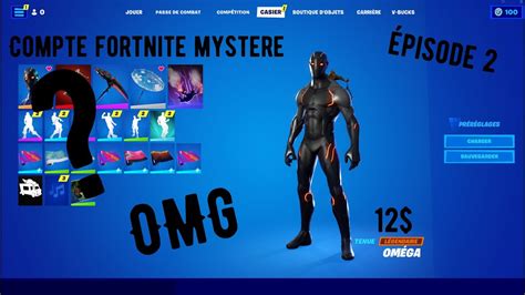 J achète un compte Fortnite mystère et je vous l offre Épisode 2