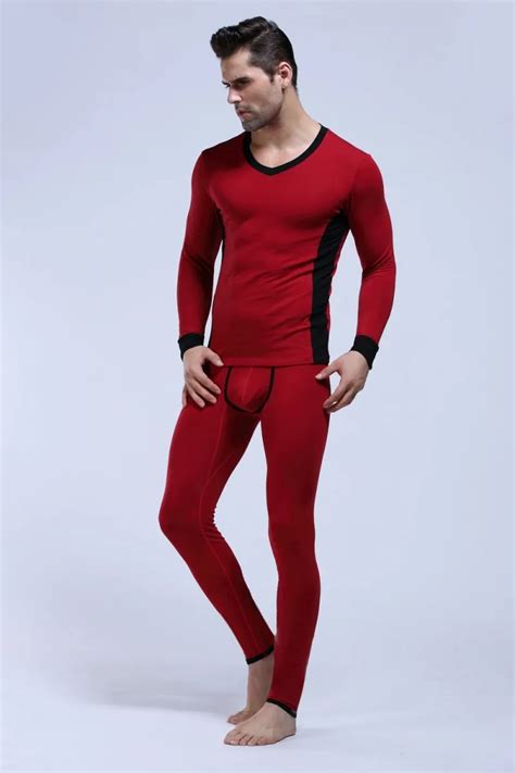 2018 Men Setsthermal Underwear Gay Male Sexy Legging Long John Cotton Tight Warm Winter Pants