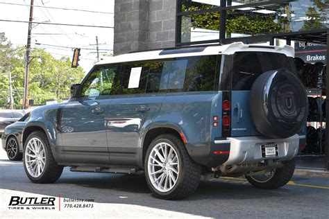 Land Rover Defender With 22in Vossen HF 4T Wheels Exclusively From