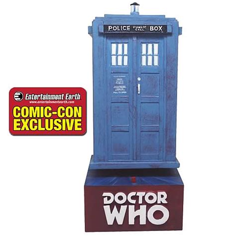 Doctor Who Comic Con Tardis Bobble Head