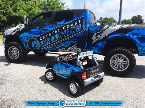 Small Business Marketing with Car Wraps – Crystal Coast Graphics