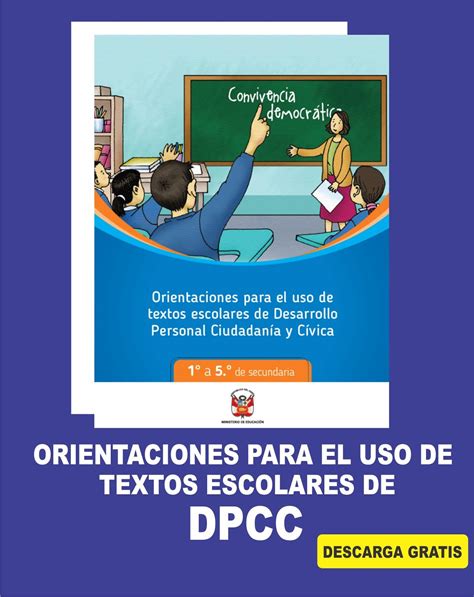 Orientaciones Para El Desarrollo De Dpcc De A Educar Per