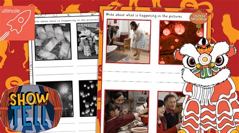 Teacher S Pet Show And Tell Chinese New Year Caption Writing