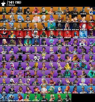 FORTNITE 141 SKINS FULL ACESSO TROCA DE Fortnite Contas Fortnite