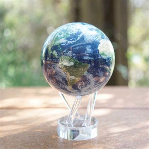 Rotating Earth With Clouds Globe High End Christmas Gifts For Men