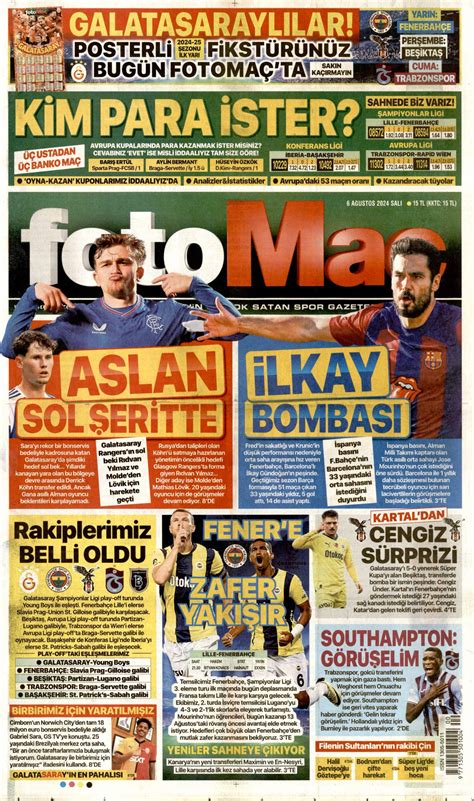 Fotoma Gazetesi Fotoma Man Et Oku Haberler A Ustos