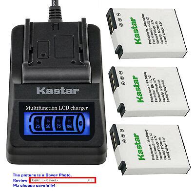 Kastar Battery Lcd Quick Charger For Nikon Oem En El Nikon Genuine