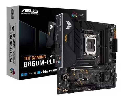 Placa Mãe Asus Tuf B660m plus D4 Socket Lga 1700 Entrega grátis