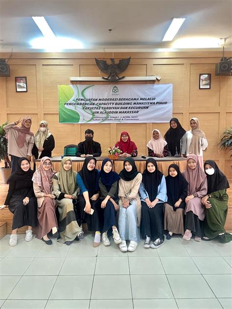 Capacity Building Mahasiswa Piaud Fakultas Tarbiyah Dan Keguruan Uin Alauddin Makassar