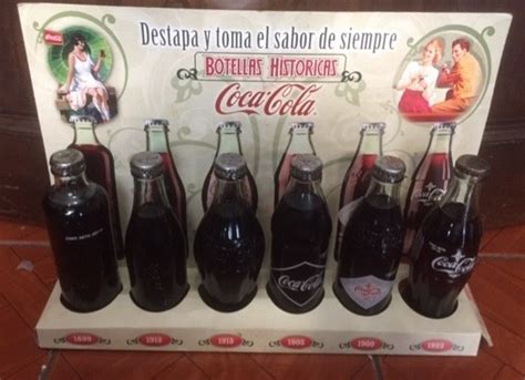 Botellas De Coca Cola Historicas Coleccionables A Os Ecua Mercado