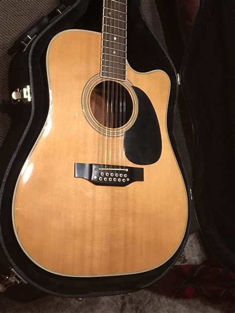 Takamine Ef400sc 12 String Dreadnought Acoustic Electric Reverb