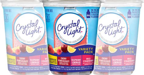 Crystal Light Drink Mix, 44 On The Go Variety Packs - Great Subscribe ...