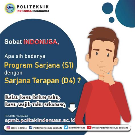 Perbedaan Program Sarjana S Dan Sarjana Terapan D Politeknik