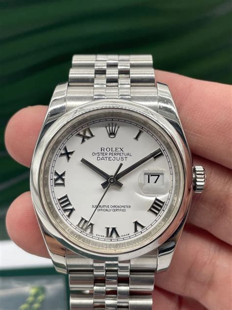 Rolex Datejust Mm Automatic Watch Full Complete Set Year