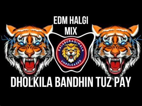 Dholkila Bandhin Tuz Pay Edm Halgi Mix Dj Song Youtube