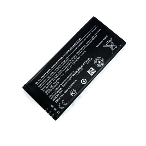 Mah Bv T E Bvt E Bv T E Replacement Battery For Microsoft Lumia