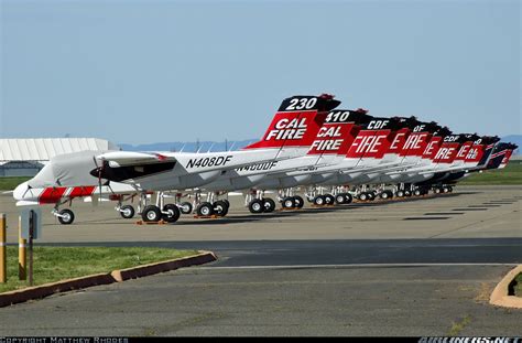 North American Rockwell Ov 10a Bronco Cal Fire Aviation Photo