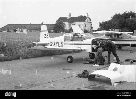 American Aviation Aa 1 Yankee G Ayln Msn Aa1 0443 At Sherburn In