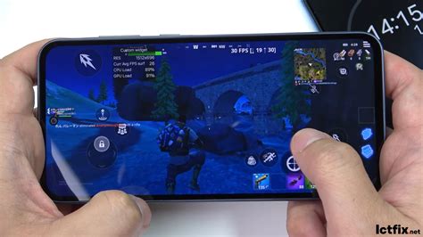 Samsung Galaxy A Fortnite Gaming Test Exynos Hz Display