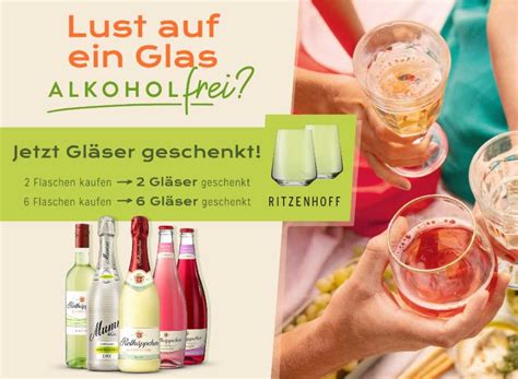 GRATIS Ritzenhoff Gläser beim Kauf von Rotkäppchen