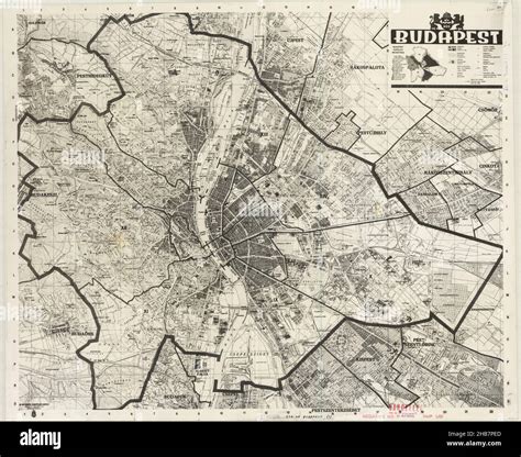 Budapest Map, Budapest Plan, Budapest Poster, Budapest Maps, Budapest ...