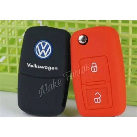 Capa Silicone Chave Canivete Vw Amarok Polo Golf Es Shopee Brasil