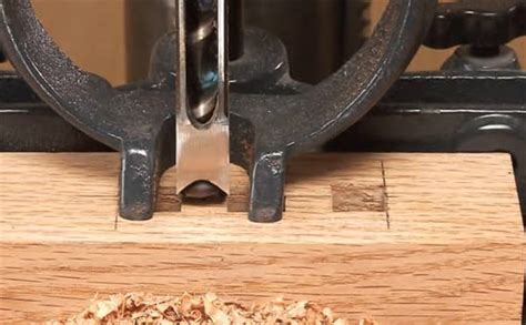 How to Set Up a Mortise Bit on a Drill Press?