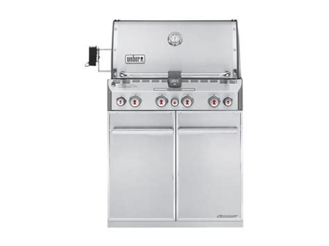 Weber Summit S 460 Natural Gas Grill 7260001 Stainless Steel