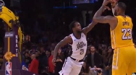 Patrick Beverley Mocks Lebron James After Crucial Turnover Late In The