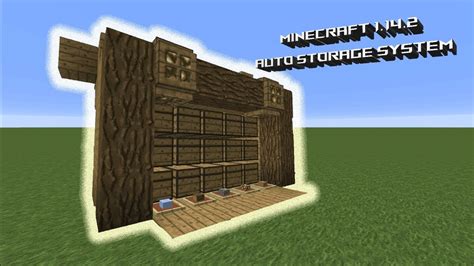 Minecraft Storage System Tutorial