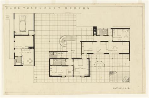 Villa Tugendhat Plan