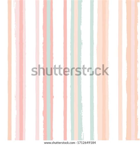 Hand Drawn Striped Pattern Delicate Nude Stock Vector Royalty Free Shutterstock