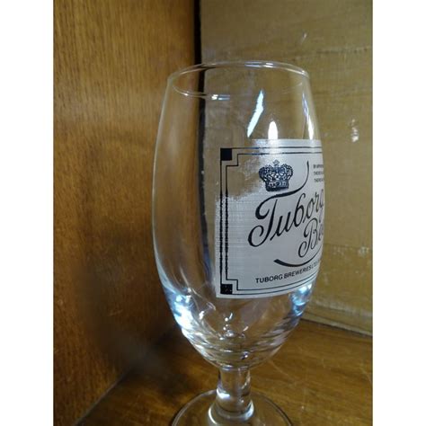 1 VERRE TUBORG 40 50CL HT 19 80CM Tigrebock