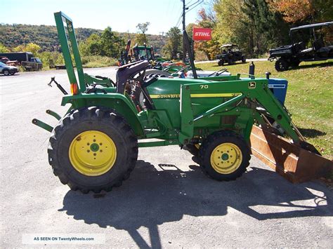 John Deere Tractor 790 Mfwd Diesel With Loader