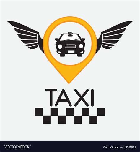 Taxi design Royalty Free Vector Image - VectorStock