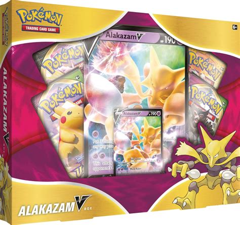 Pok Mon Tcg Alakazam V Box Walmart