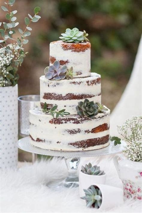 5 idées magnifiques pour décorer votre naked cake Cake design Naked