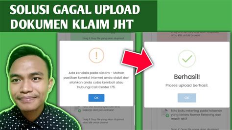 Solusi Gagal Upload Dokumen Bpjs Ketenagakerjaan Youtube