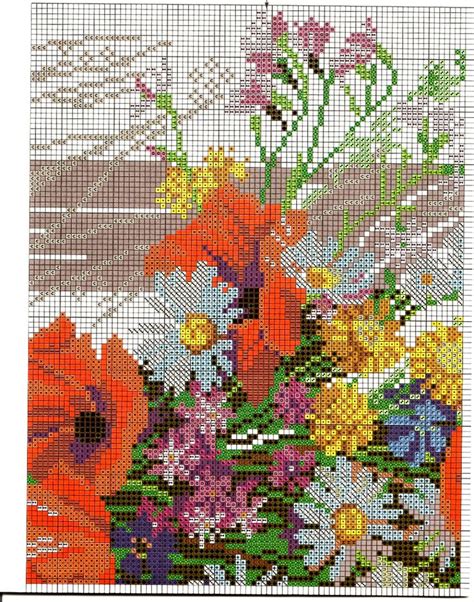 riolis 999 | Ponto cruz, Papoulas, Cruz