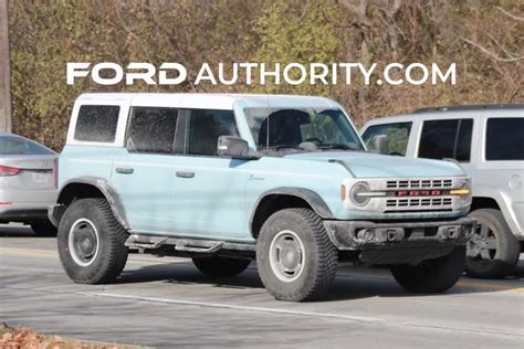 2023 Ford Bronco Heritage In Robin S Egg Blue Photos