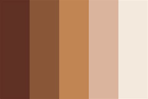 Deer Brown Color Palette