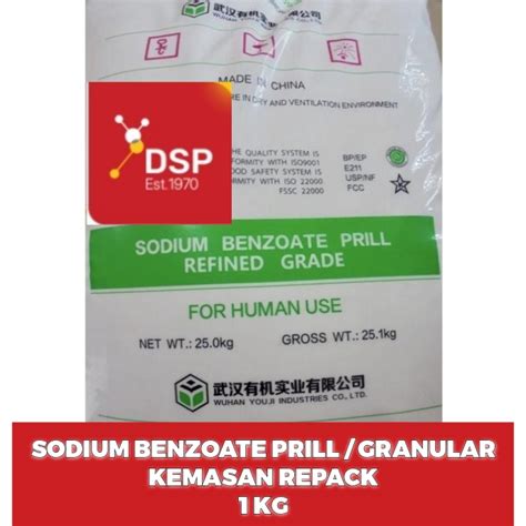 Jual Sodium Benzoate Prill Granular Pengganti Purox Best Grade Benzoat