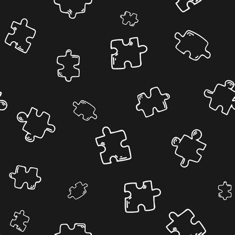 Premium Vector Color Puzzles Vector Background And Texture Black White