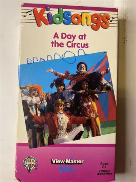 KIDSONGS - A Day at the Circus (VHS) rare $14.42 - PicClick CA