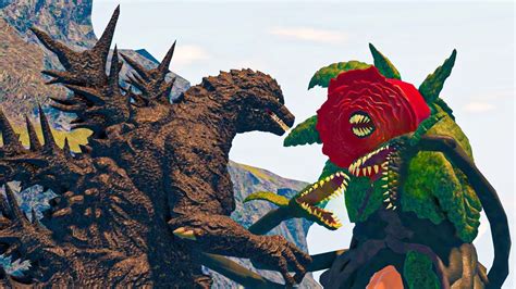 Godzilla Minus One Vs Rose Form Biollante Kaiju Universe Roblox