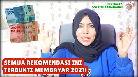 Baru 3 Rekomendasi Aplikasi Penghasil Uang Tercepat 2021 Garansi