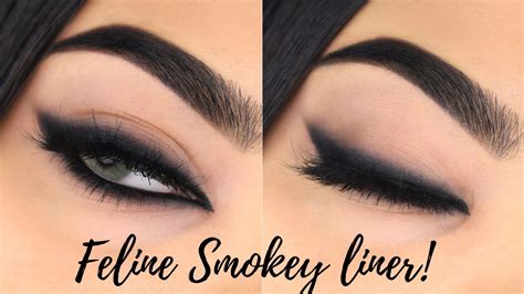 Easy Smokey Cat Eye Tutorial Using Kohl Lakme Eyeconic Insta Cool